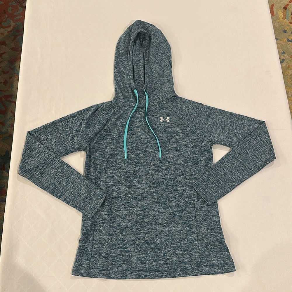 Under Armour UA Tech Twist Long Sleeve Hoody Jacket‎ Activewear Gym Shirt XS EUC